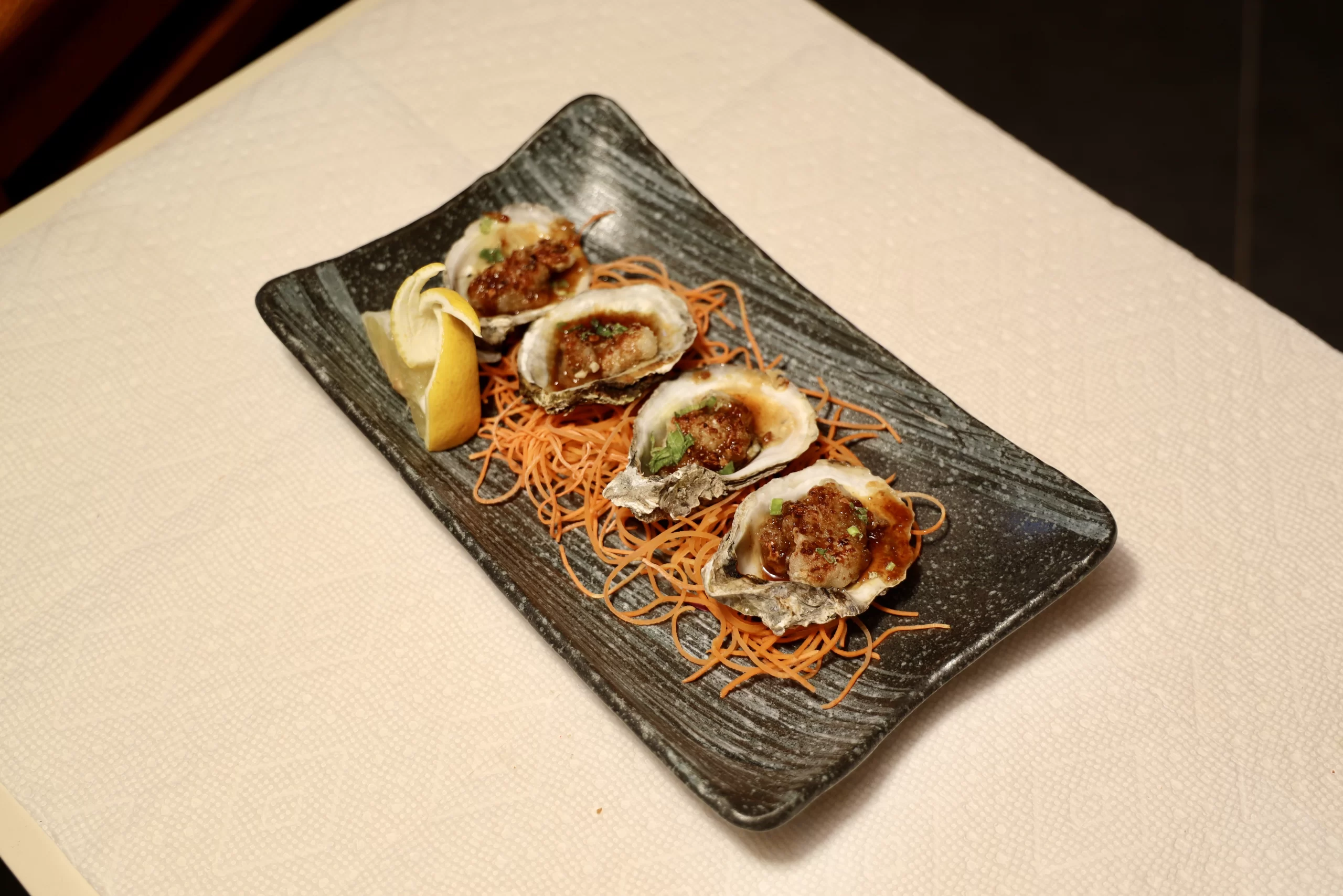 Wafuu-Izakaya-Japanese-Restaurant-Grilled-Oyster-Forest-Hills Grilled Oyster from Wafuu Izakaya, a Japanese Restaurant in Forest Hills